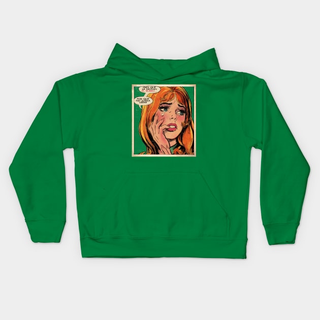 Pop Art Kids Hoodie by Sauher